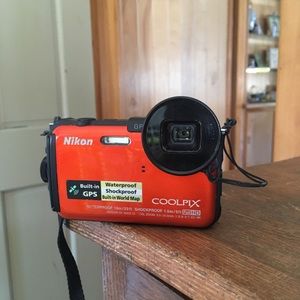 Nikon COOLPIX Waterproof Camera w/ GPS & HD Video